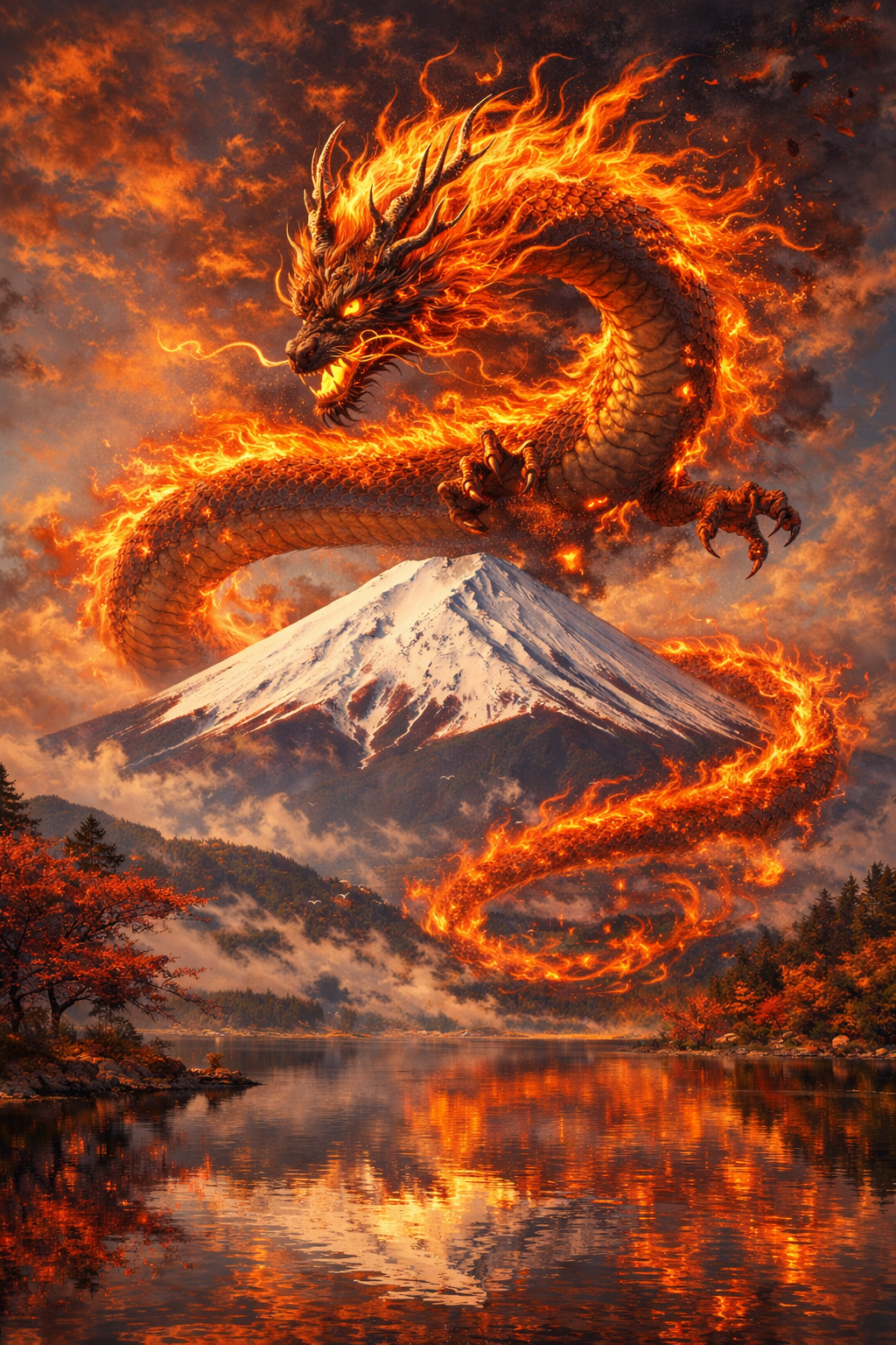 富士龍王との召喚